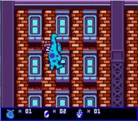 une photo d'Ã©cran de Monstres et Cie sur Nintendo Game Boy Color